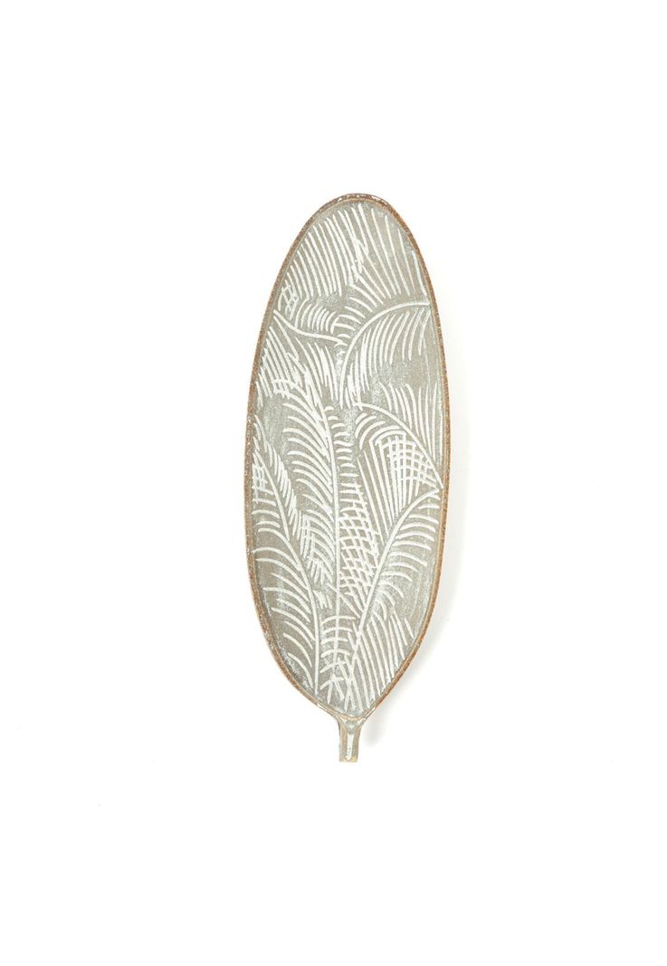 Bandeja Mdf Hoja 40*14Cm