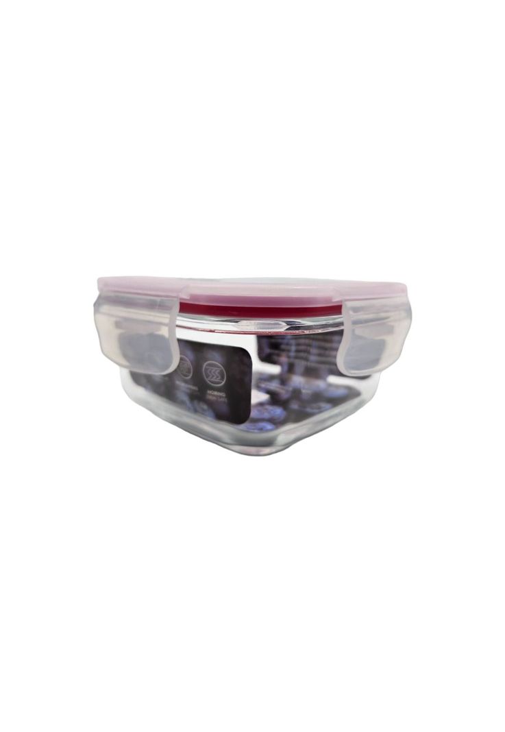 Contenedor Hermetico Vidrio Cuadrado 390ml-2