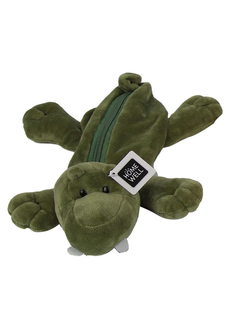 Estuche de Peluche Cocodrilo 26cm-0