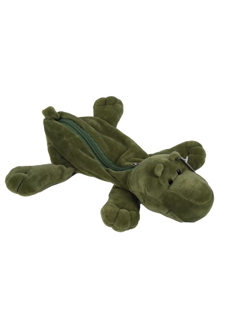 Estuche de Peluche Cocodrilo 26cm-1