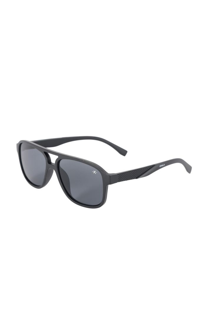 Lentes De Sol Cuadrado Aviador Negro Uv400-0