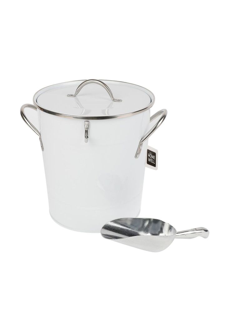 Hielera Metal Doble Pared con Cuchara y Tapa-4