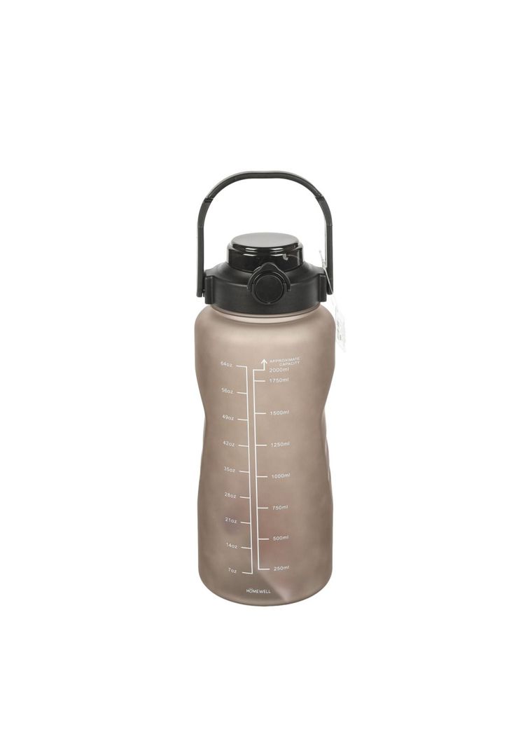 Botella Agua 2lts Gris-2