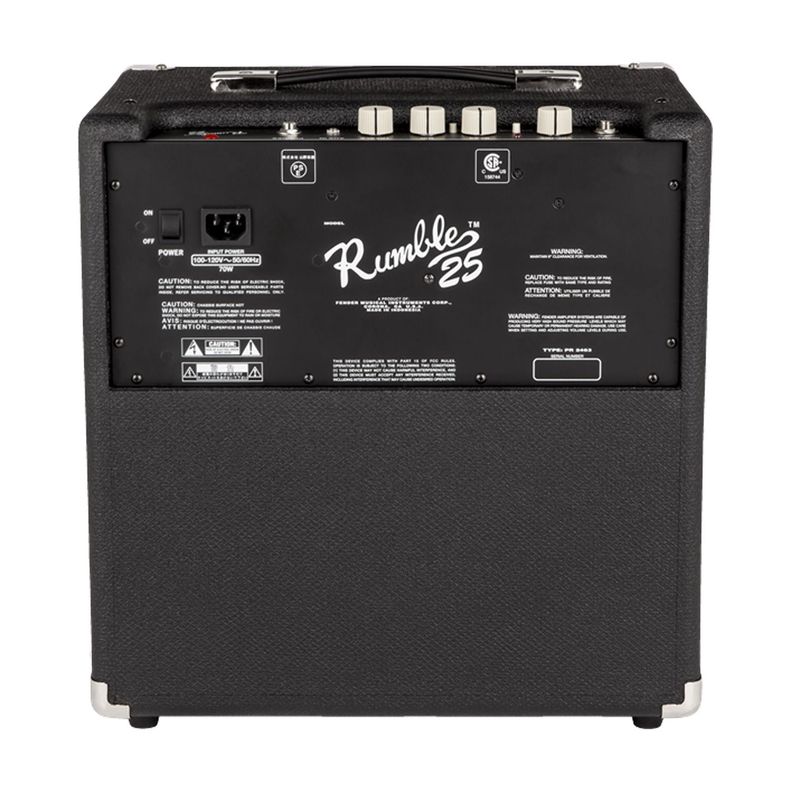 Amplificador de Bajo eléctrico Rumble 25W - Fender-3