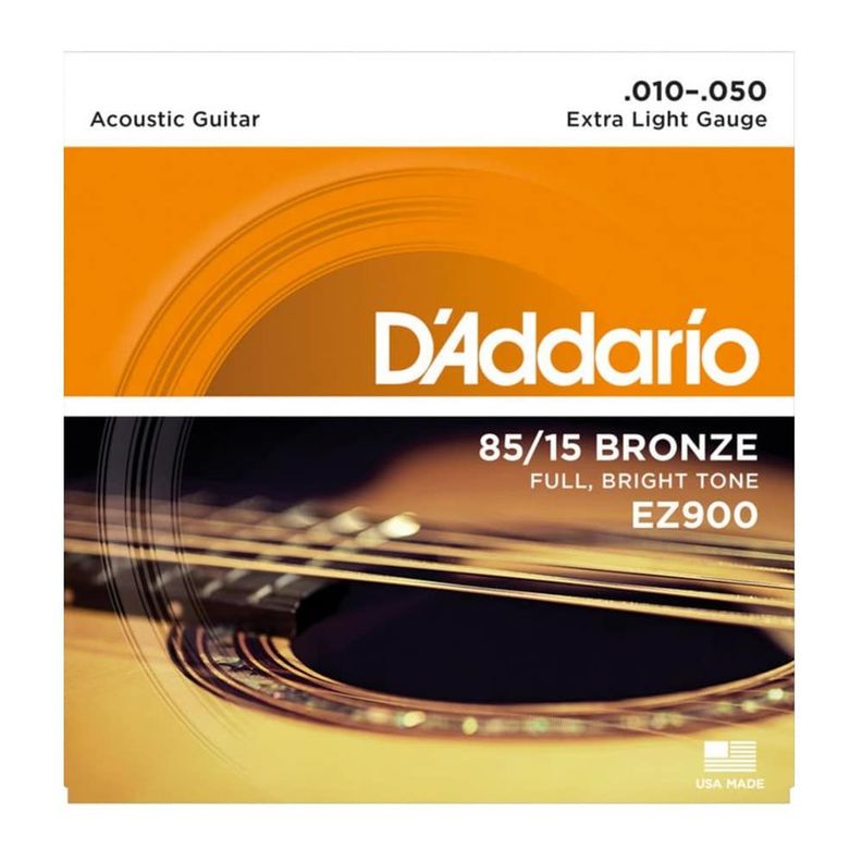 Cuerdas Guitarra Acústica 10-50 EZ900 - Daddario-0