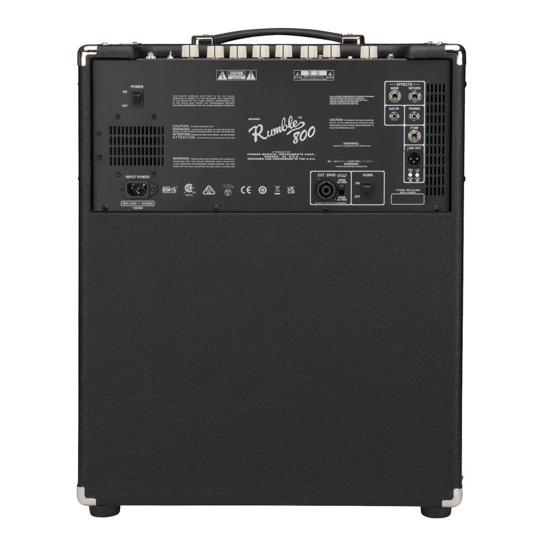Amplificador de Bajo eléctrico Rumble 800W - Fender-2