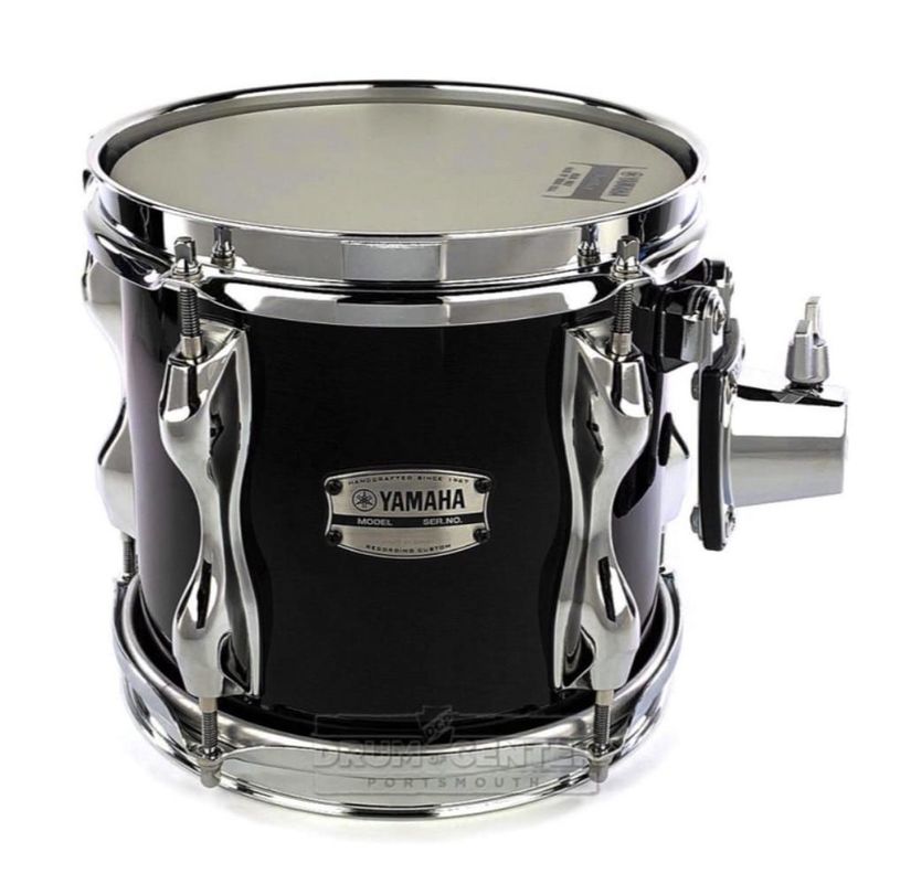 Tom Recording Custom 8"x7" Yamaha RBT0807 Solid Black - Yamaha-0