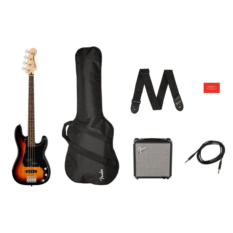 Pack Bajo Eléctrico Precision Bass Affinity 3-Color Sunburst - Squier-2