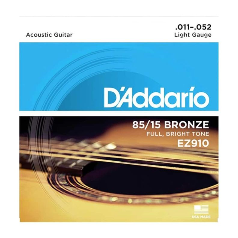 Cuerdas Guitarra Acústica 11- 52 EZ910 - Daddario-0