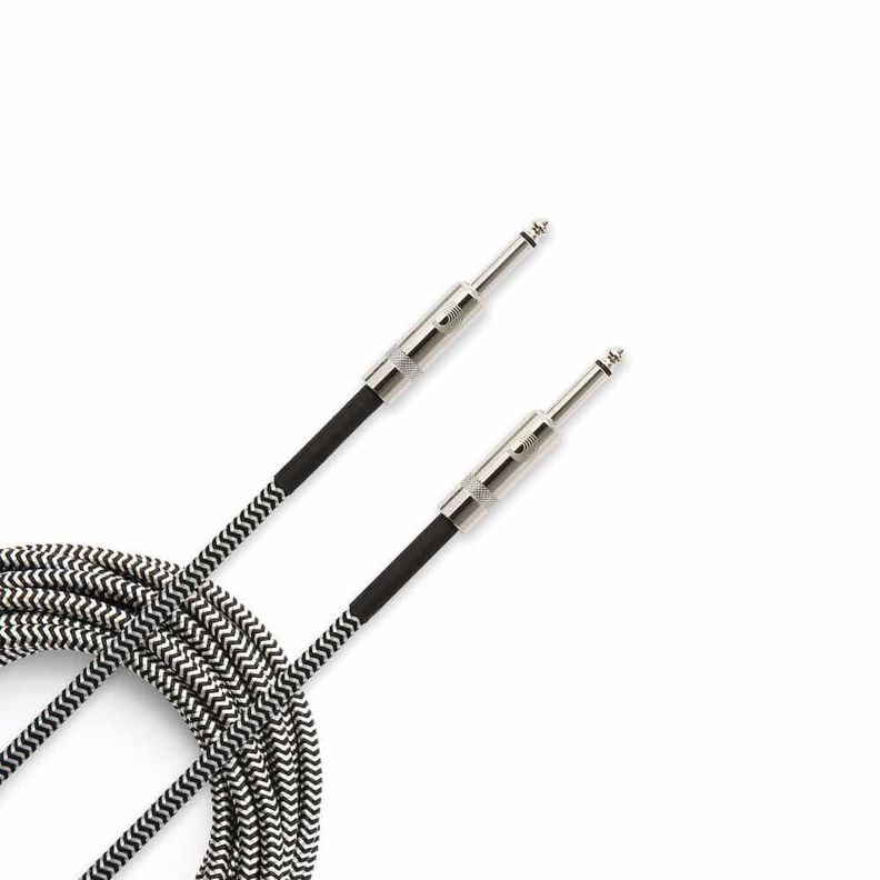 Cable Instrumento Trenzado Gris 6 Mts PW-BG-20BG - Daddario-1
