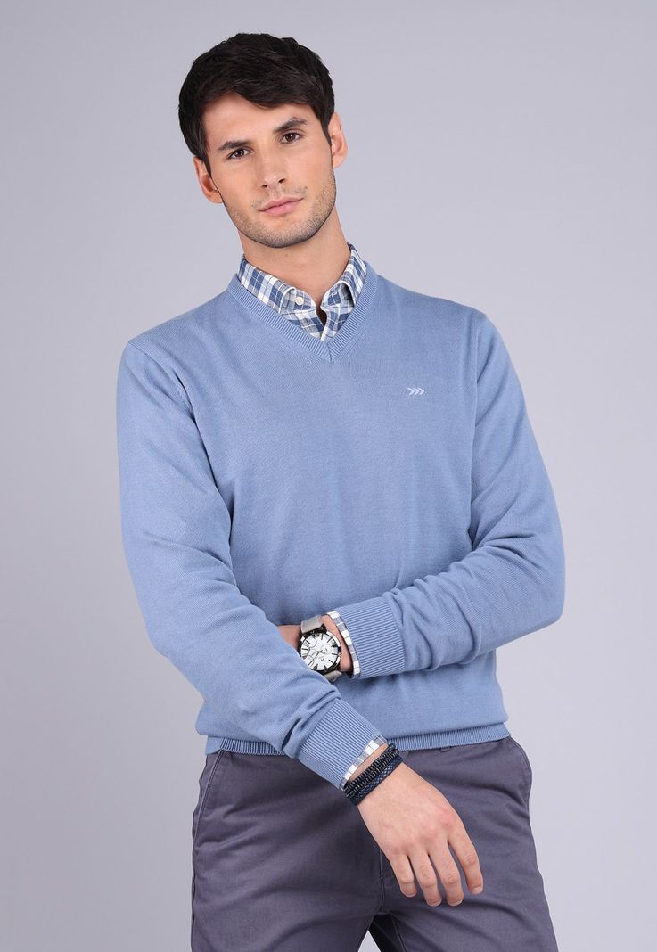 Sweater Cuello V Arrow SW3020SDE-0