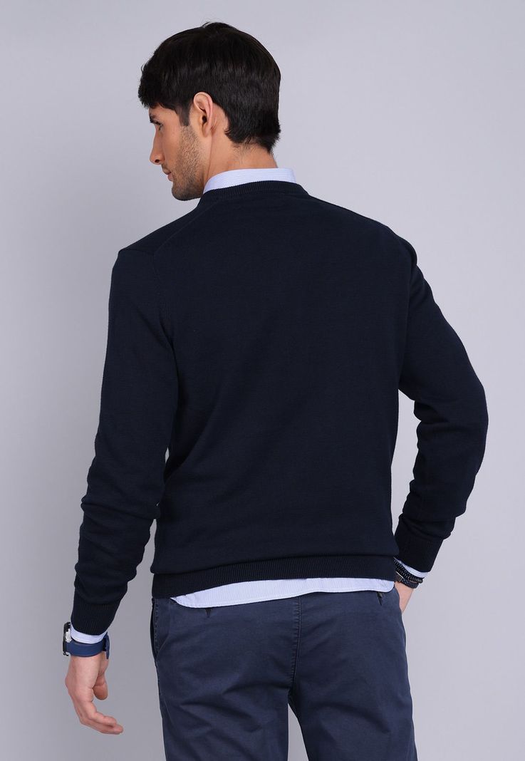 Sweater Cuello V Arrow SW3020SNB-1