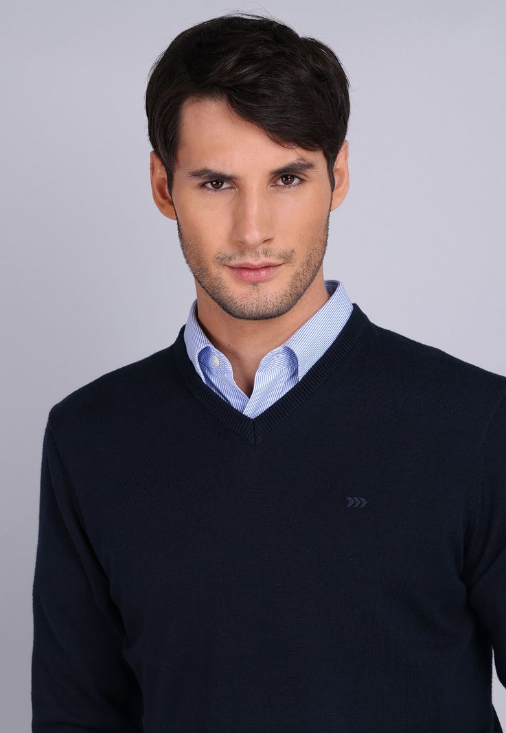 Sweater Cuello V Arrow SW3020SNB-2