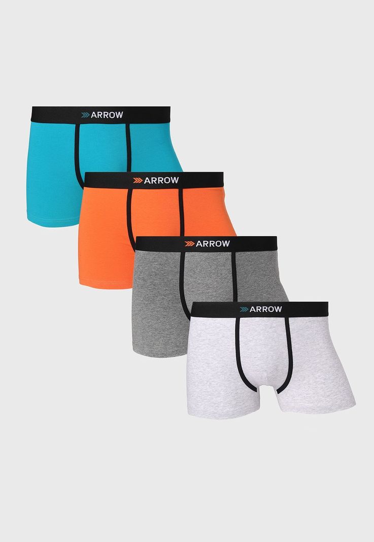 Boxer 4 Unidades Liso Arrow BO42355SU-0