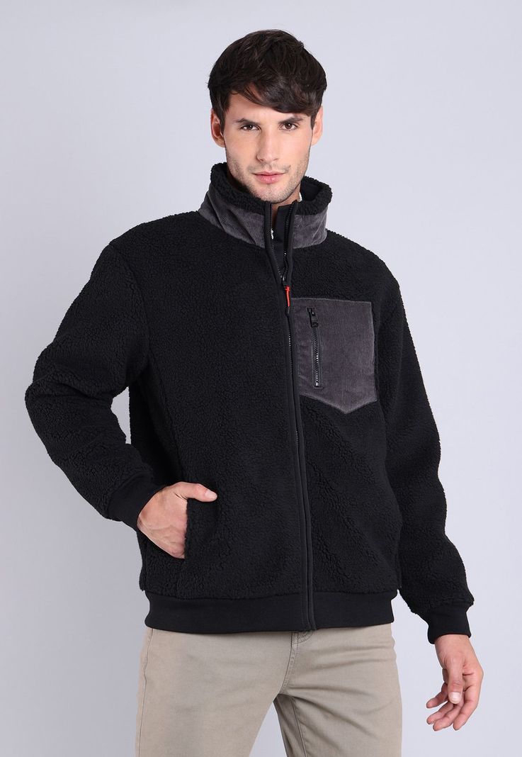 Polerón Sherpa Full Zipper Arrow PL2703WNE-0