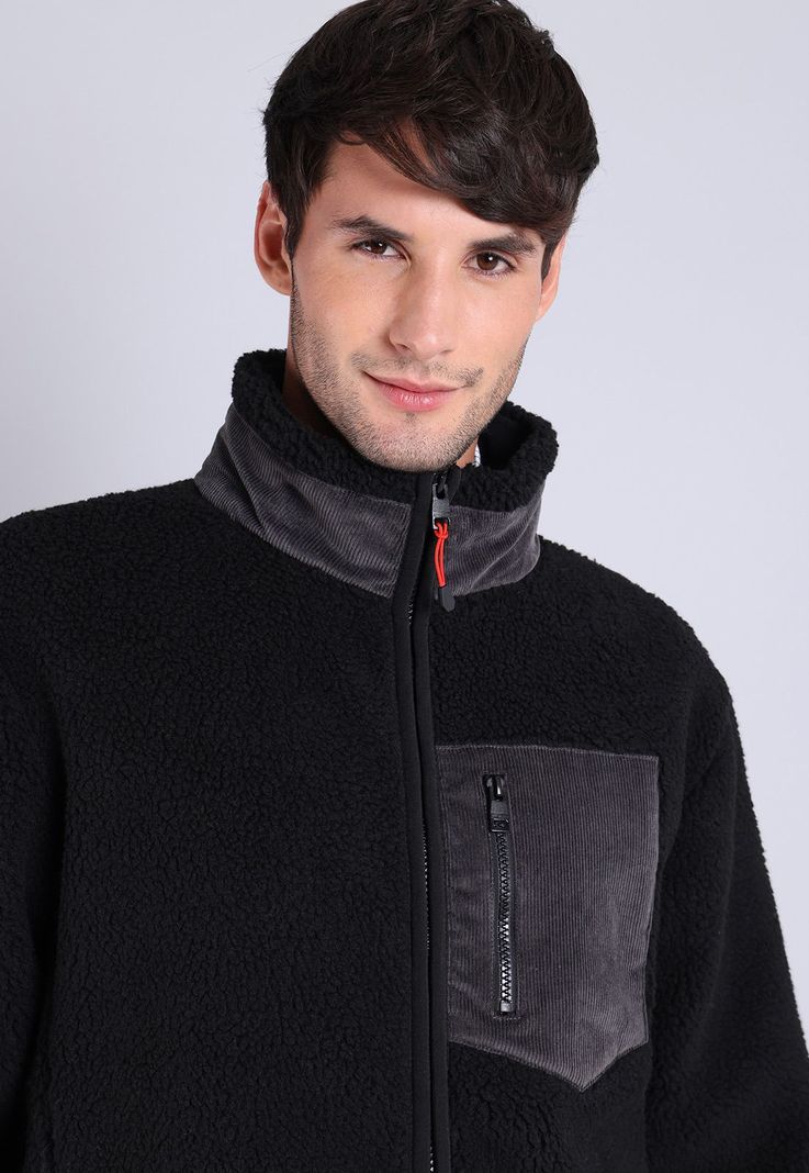 Polerón Sherpa Full Zipper Arrow PL2703WNE-2
