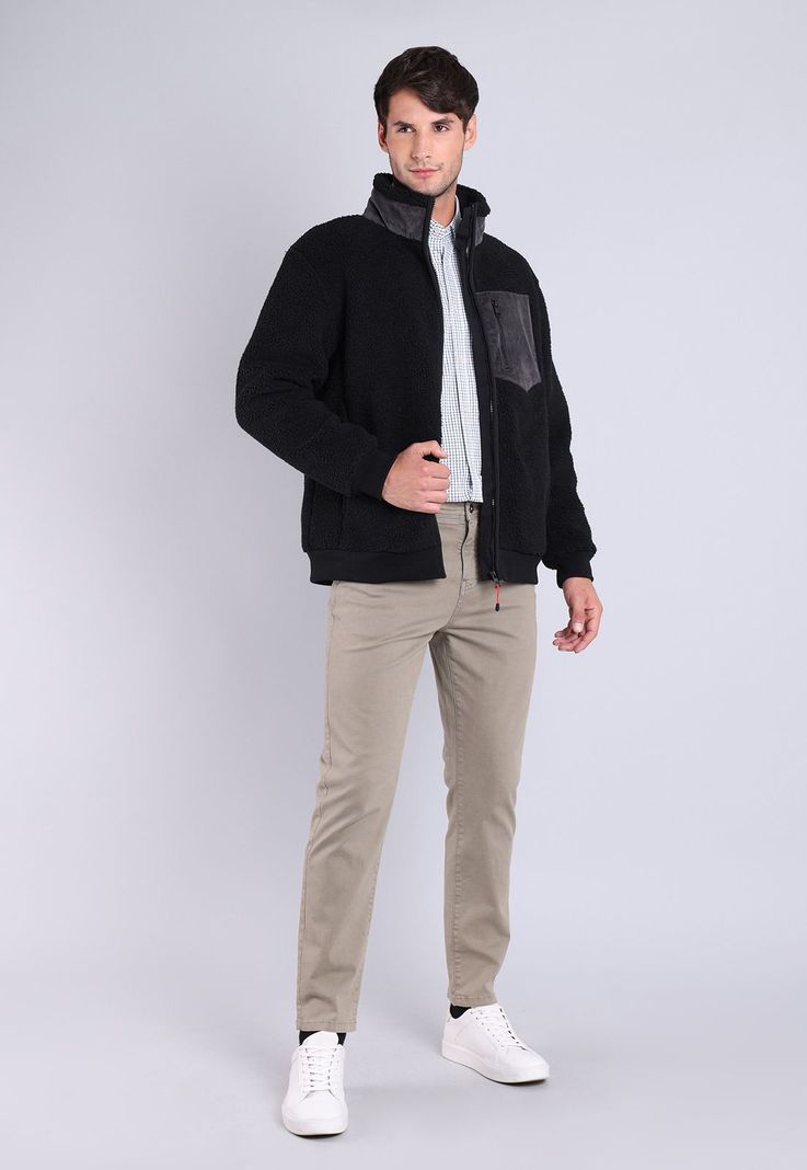 Polerón Sherpa Full Zipper Arrow PL2703WNE-3