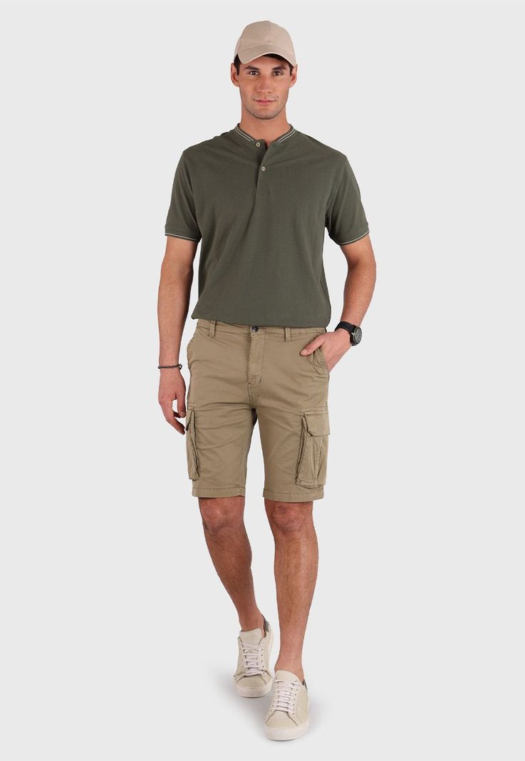 Bermuda Cargo Spandex Arrow BE2655SOL-3