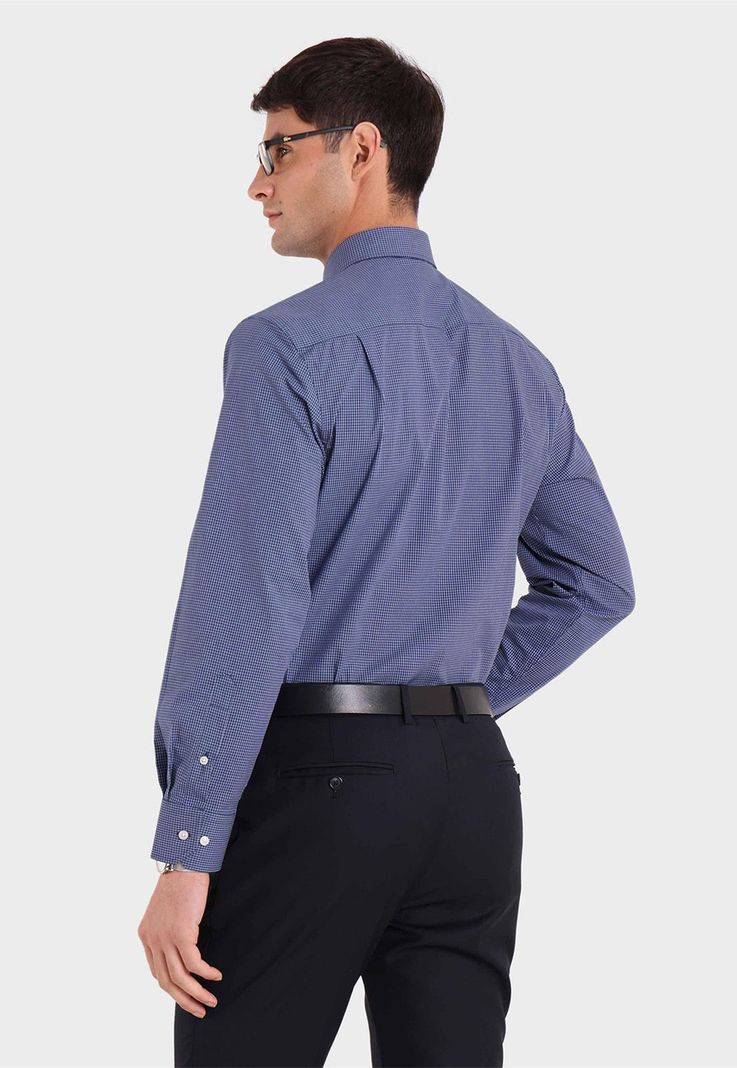 Camisa Formal Spandex Cuadritos Arrow-2