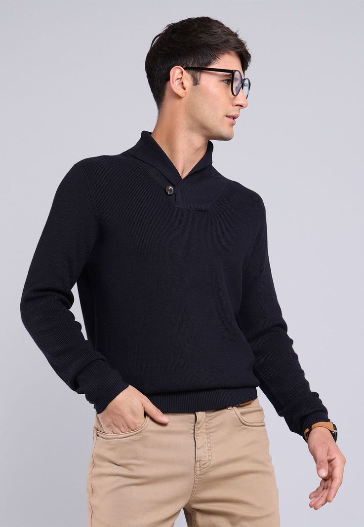 Sweater Cuello Smoking Arrow SW2713WNB-0