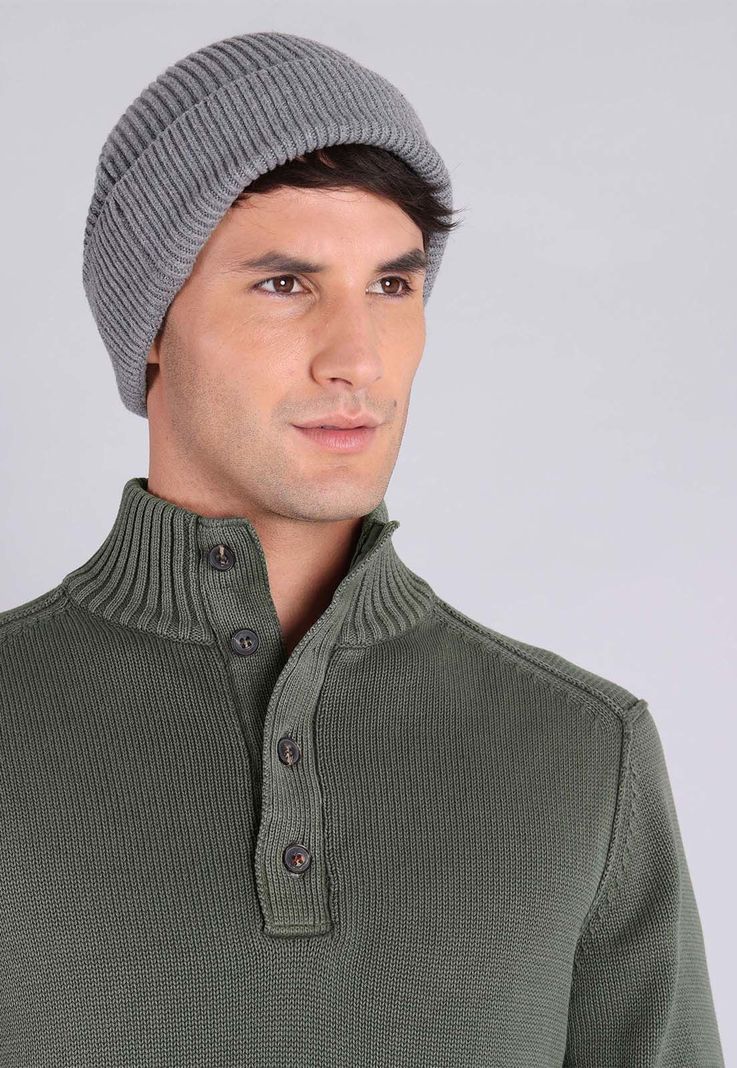 Sweater Half Button Arrow SW2711WVE-2