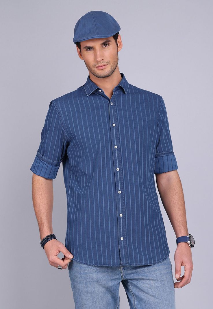Camisa Rayas Manga Larga Arrow CM3032SAZ-4