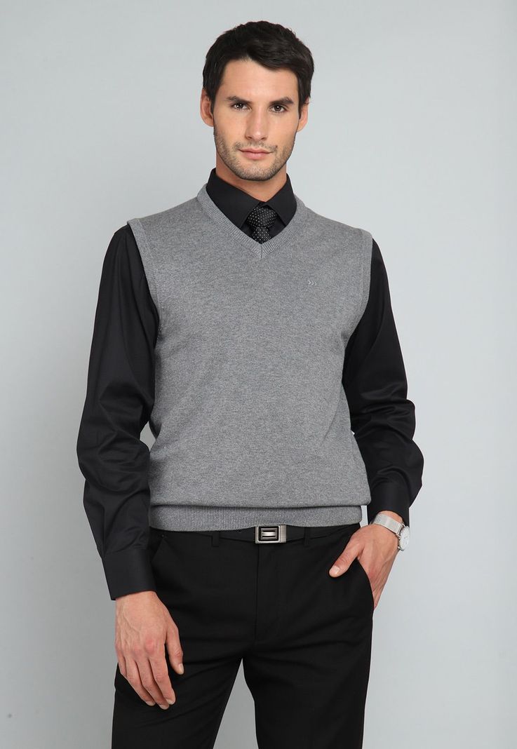 Sweater Sin Mangas Arrow SW31033GR-0
