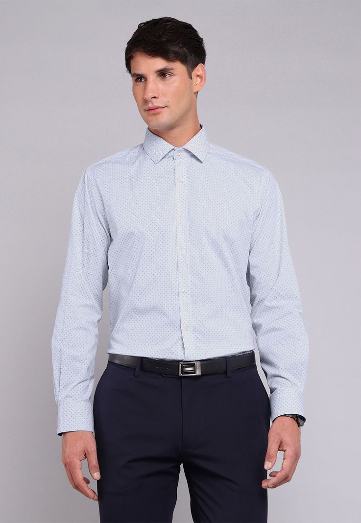 Camisa Formal Spandex Print Arrow ARM8013AZ-0