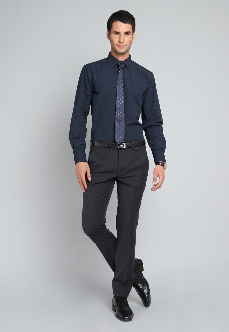 Camisa Formal Print Van Heusen VHCM317NB-4