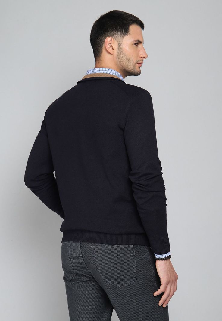 Sweater Manga Larga Arrow SW31038AZ-1
