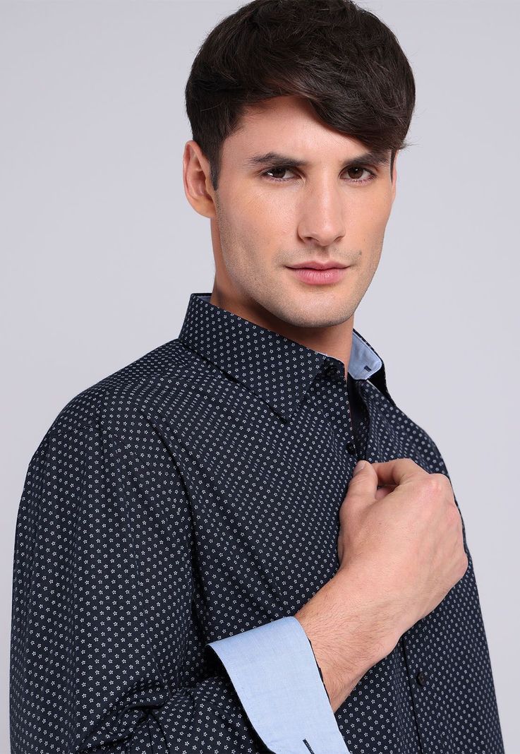 Camisa Formal Print Arrow ARM8021NB-3