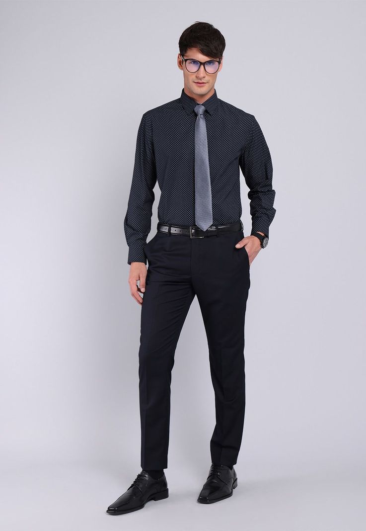 Camisa Formal Print Arrow ARM8021NB-4