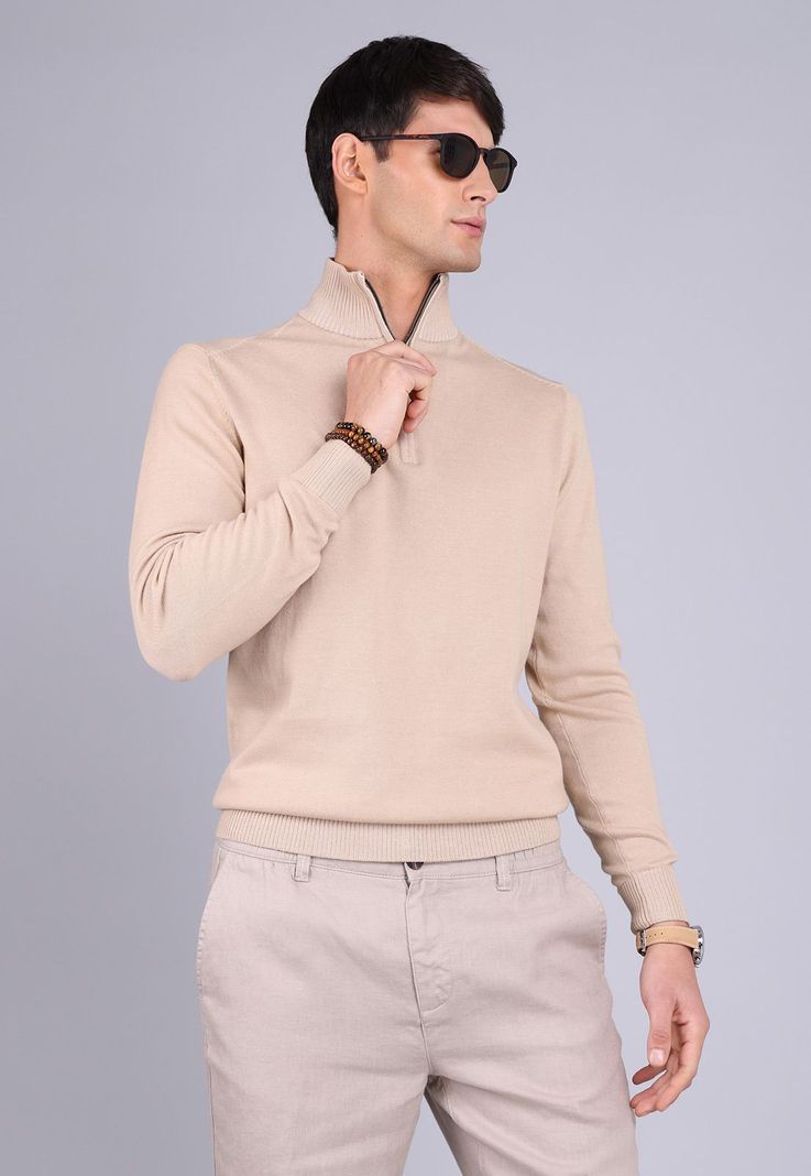 Sweater Half Zipper Arrow SW3023SBE-0