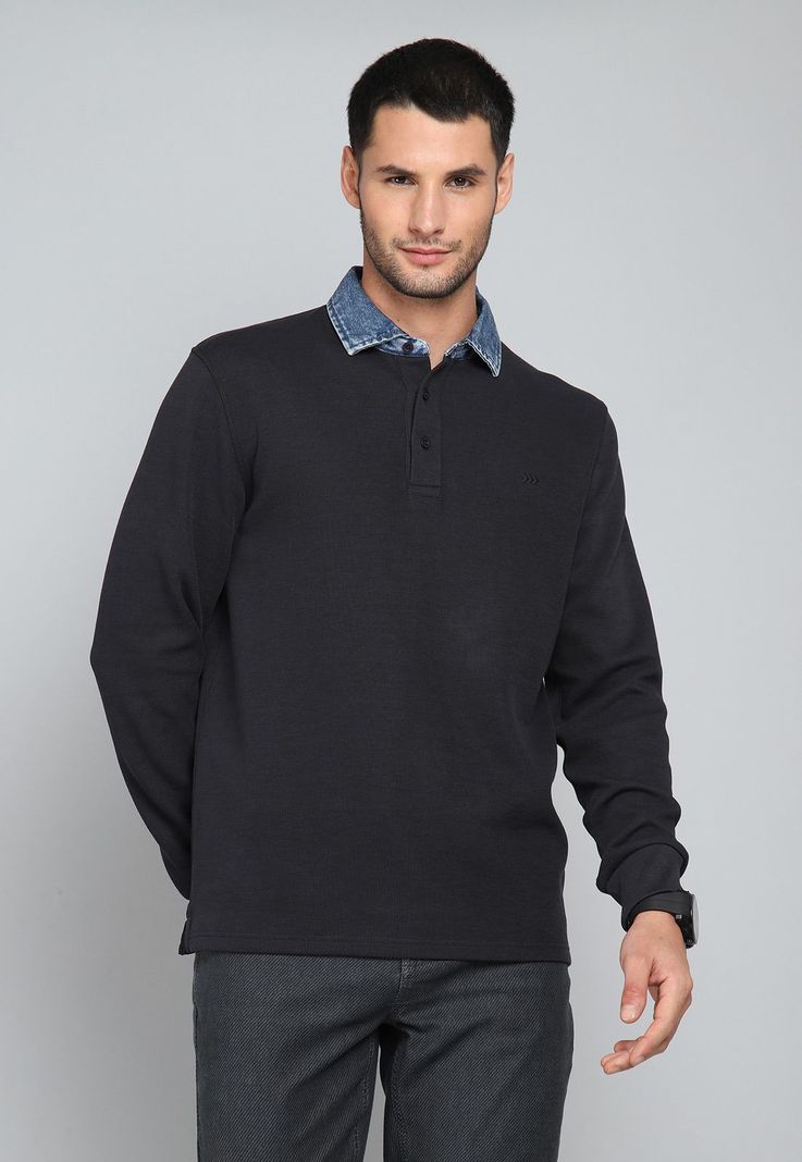 Polera Manga Larga Arrow PO31012NB-0