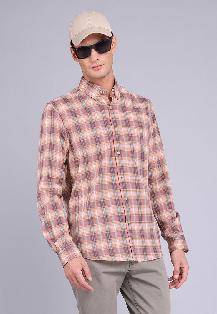 Camisa Escocesa Manga Larga Arrow CM3019SMU-0
