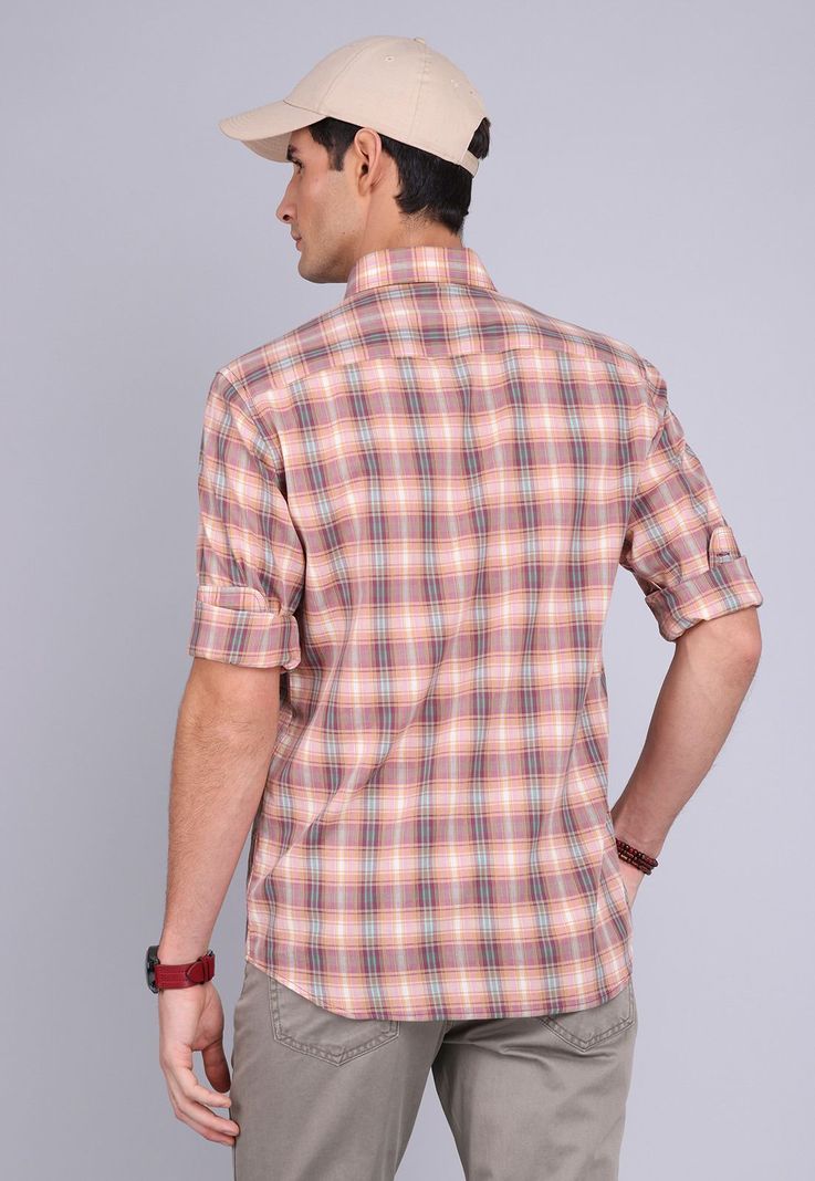 Camisa Escocesa Manga Larga Arrow CM3019SMU-3