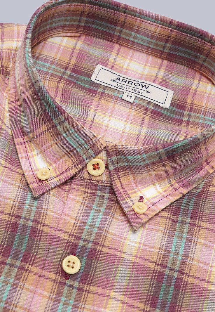 Camisa Escocesa Manga Larga Arrow CM3019SMU-5