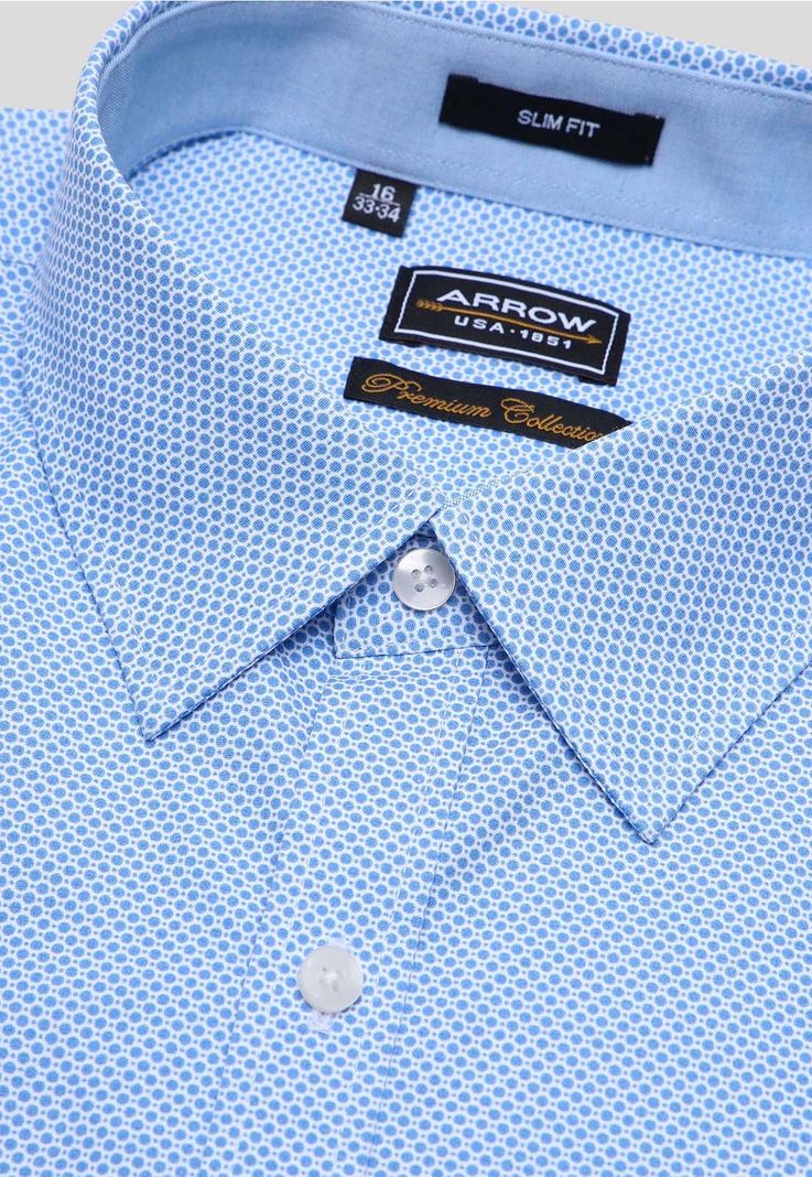 Camisa Formal Spandex Print Arrow ARM8028CE-1