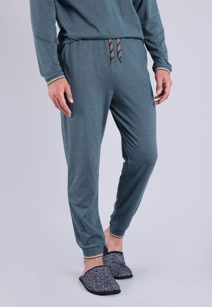 Pijama Largo Cuello Redondo Arrow P1I2406AZ-4