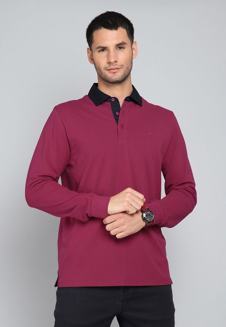 Polera Piqué Manga Larga Arrow PO31014RO-0