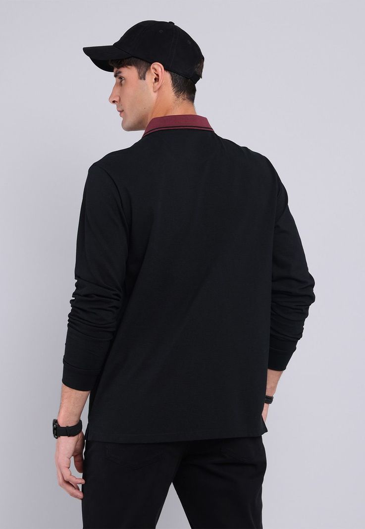 Polera Piqué Manga Larga Arrow PO2721WNE-1