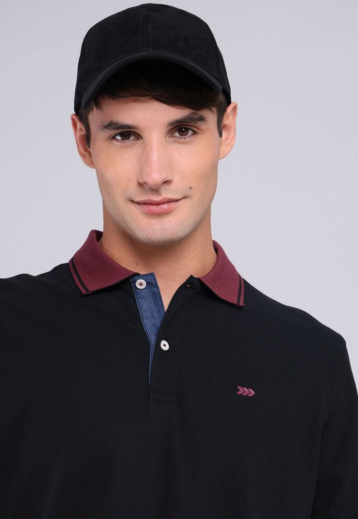 Polera Piqué Manga Larga Arrow PO2721WNE-2