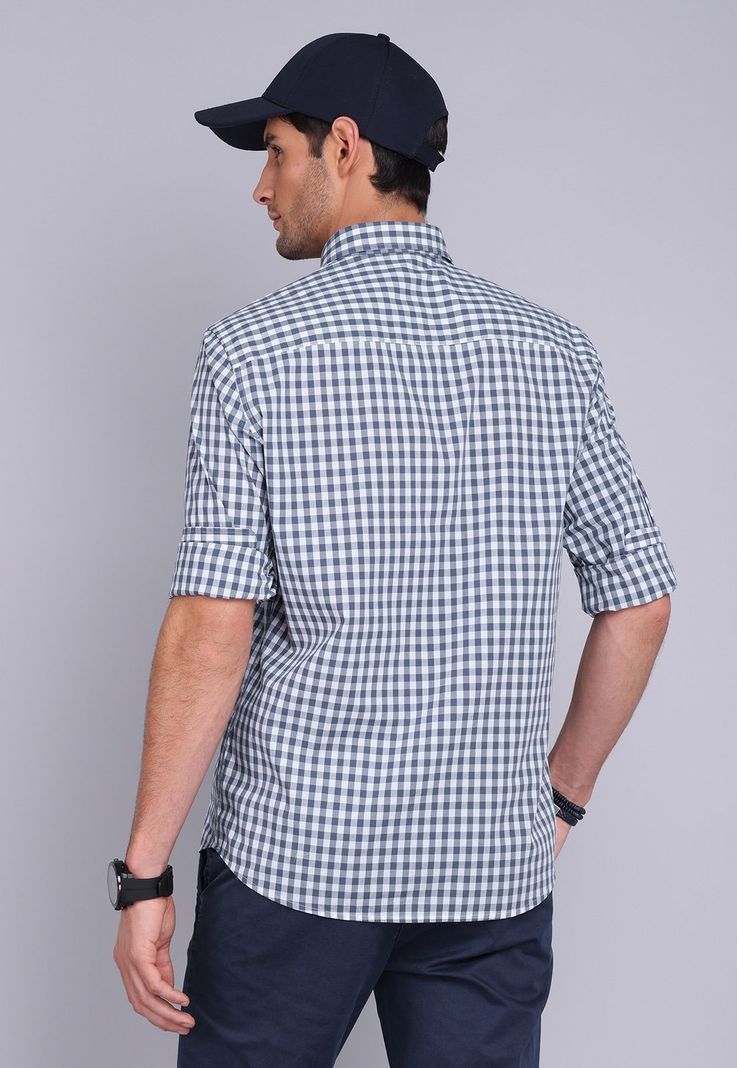 Camisa Cuadros Manga Larga Arrow CM3004SAZ-1