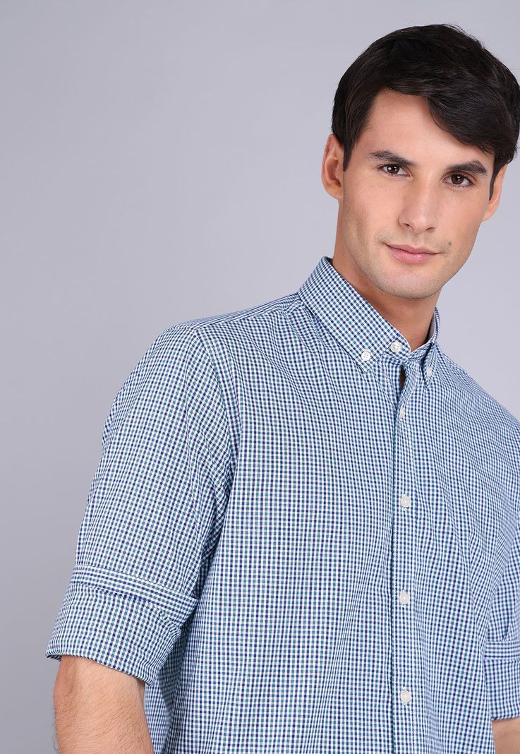 Camisa Oxford Rayas Manga Larga Arrow CM3012SVE-1
