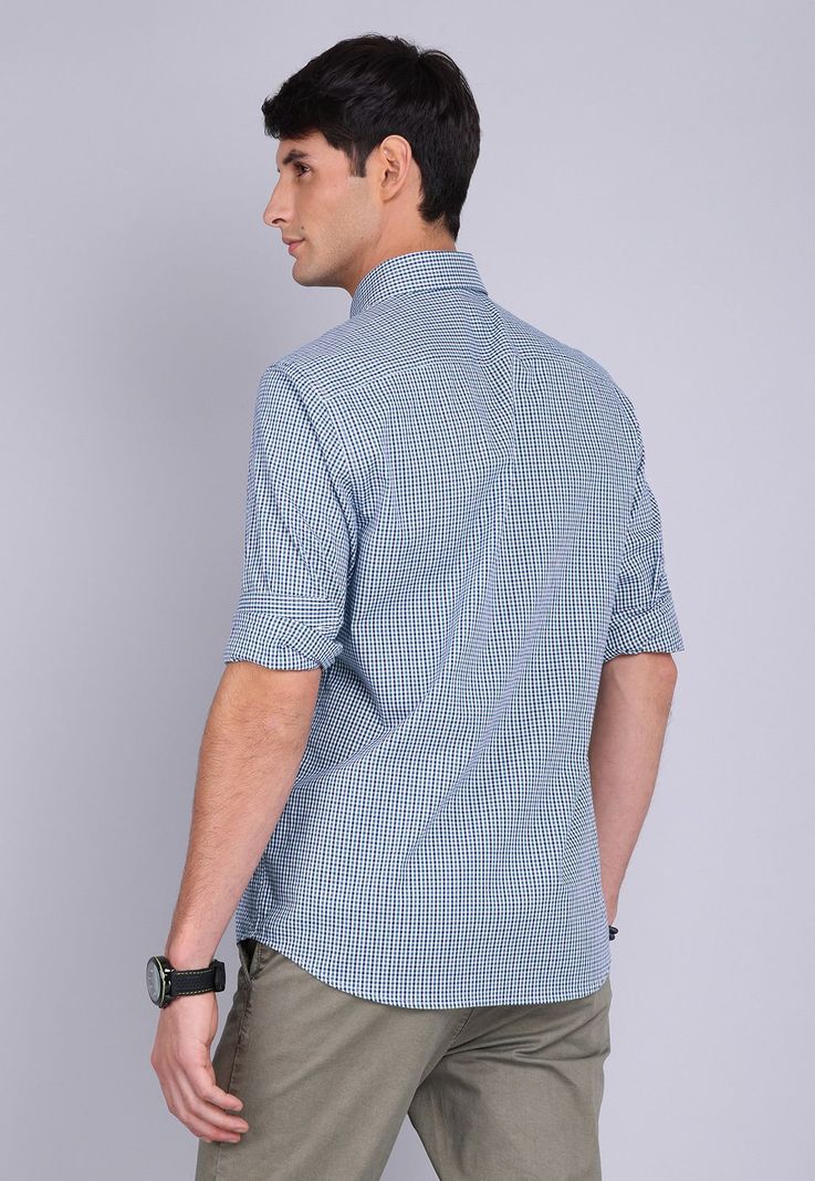 Camisa Oxford Rayas Manga Larga Arrow CM3012SVE-3