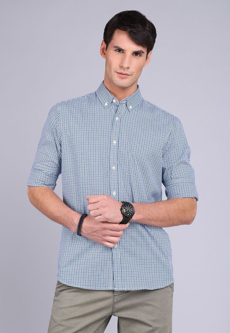 Camisa Oxford Rayas Manga Larga Arrow CM3012SVE-4