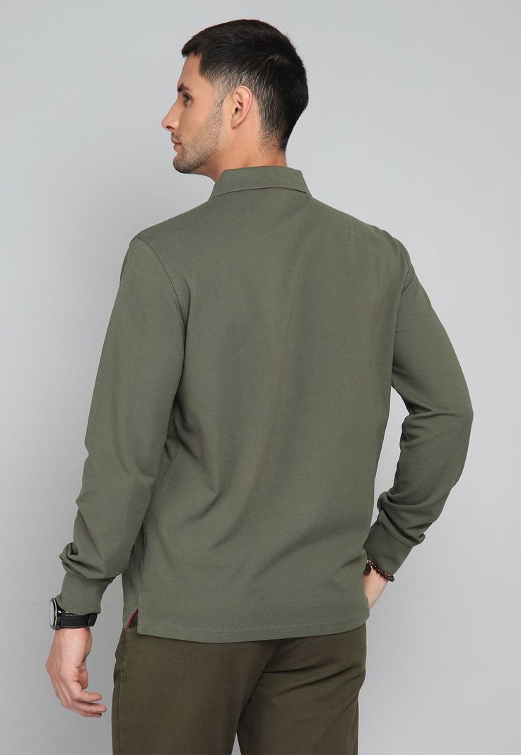 Polera Piqué Manga Larga Arrow PO31011OL-1
