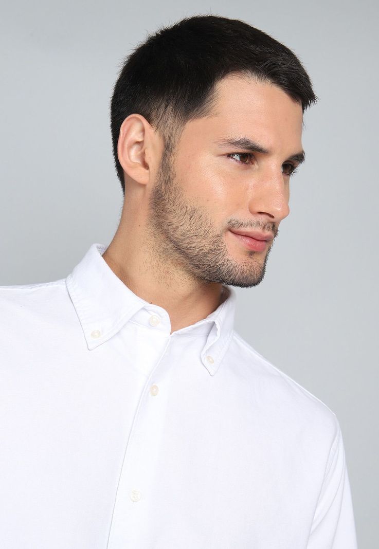 Camisa Oxford Manga Larga Arrow CM31063BL-2