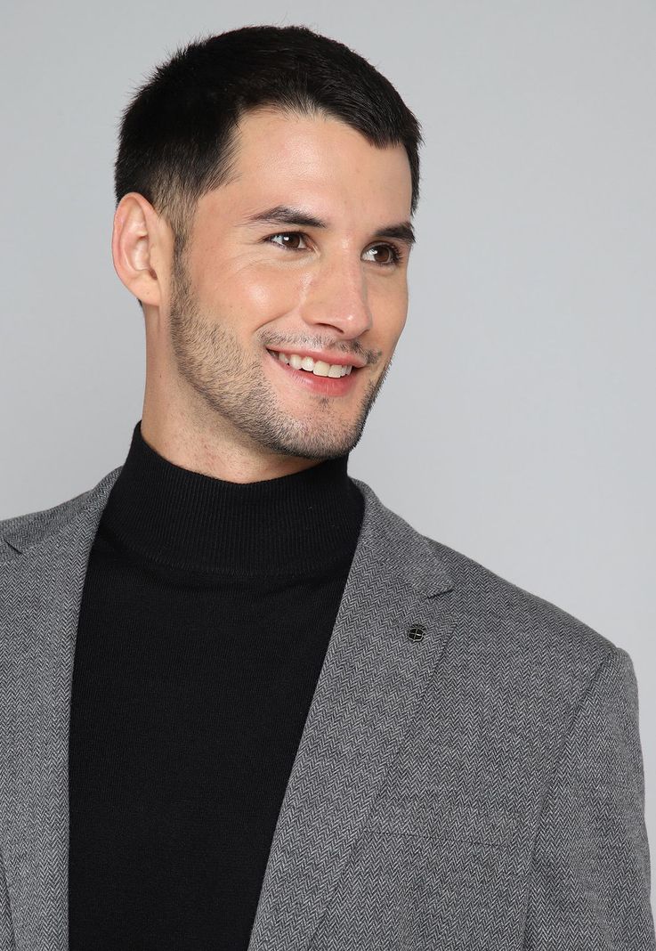 Blazer knit Fantasía Arrow 5033973GR-2