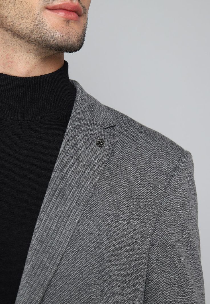 Blazer knit Fantasía Arrow 5033973GR-5